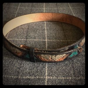 Western Leather Belt